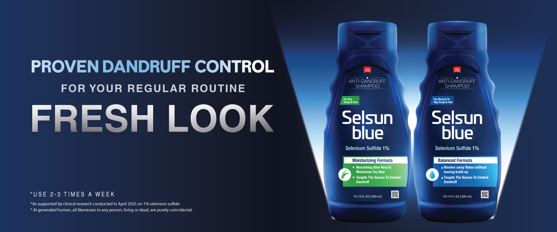 Selsun Blue Quiz Banner